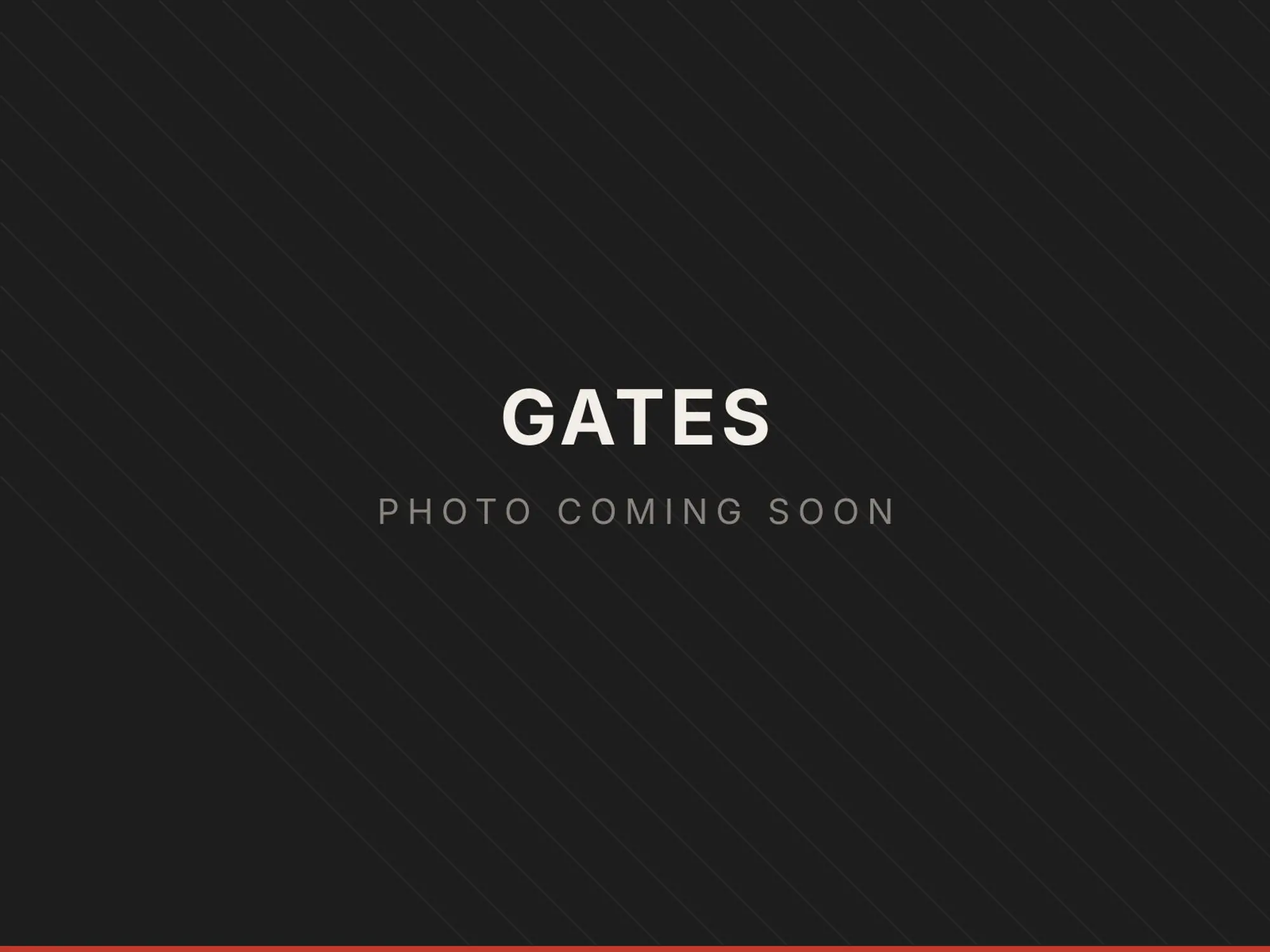 Gates: photo coming soon
